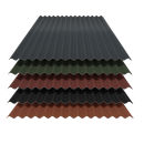 Wellblech 76/18 Stahl Dachprofil 80m&micro; Shimoco Farbbeschichtung 0,50 mm St&auml;rke