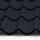 Pfannenblech Dachpfanne 0,50 mm Blechstärke 80mµ Shimoco Farbbeschichtung anthrazitgrau (RAL 7016) mit Antitropfbeschichtung Typ 1000 g/m²