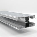 Terrassendach Komplettset mit DUO Verlegeprofil Stegplatte Polycarbonat 16 mm X-Struktur glasklar