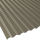 Terrassendach Komplettset Sinusplatte 76/18 Wabenstruktur Acrylglas 3,0 mm bronze