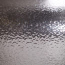 Terrassendach Komplettset Sinusplatte 76/18 C-Struktur gekräuselt Acrylglas 3,0 mm glasklar