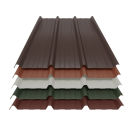 Trapezblech&nbsp;45/333 Dachprofil - 25my Polyester Farbbeschichtung - 0,63 mm Blechst&auml;rke