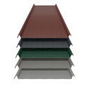 Aluminium Trapezblech Stehfalz 33/500 Dach 0,7 mm Stärke 25my Polyester anthrazitgrau (RAL 7016) ohne Prägung mit Antitropfbeschichtung Typ 1000 g/m²