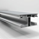 Eco Verlegeprofil Mittelprofil Aluminium 50 mm breit für 16 mm Stegplatten 3,50 m