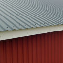 Trapezblech 20/138 Stahl Dachprofil 35my Mattpolyester Farbbeschichtung 0,50 mm Stärke Rot ( RAL 3009 ) mit Antitropfbeschichtung Typ 700 g/m²