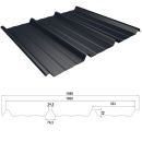 Trapezblech 45/333 Stahl Dachprofil 60my PURAMID Farbbeschichtung 0,50 mm Stärke Anthrazitgrau (RAL 7016) mit Antitropfbeschichtung Typ 700 g/m²
