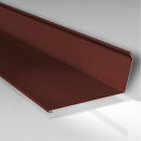 Wandanschluss zum Versiegeln 140 x 140 mm 25 µm Polyester 0,50 mm Rotbraun RAL 8012 95°