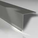 Sonderkantteil Aluminium Pultabschluss Graualuminium RAL 9007