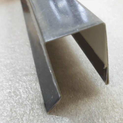Aluminium U-Profil 45 x 25 x 30 mm mit Tropfkante