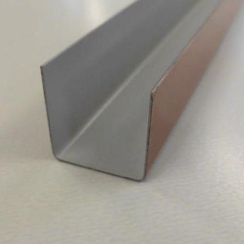 Aluminium U-Profil 100 x 100 x 100 mm