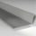Aluminium Wandanschluss 160 x 115 mm Weißaluminium RAL 9006 95°