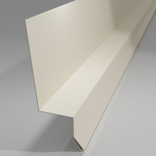 Aluminium Tropfkante über Tür/Fenster für 20 Trapez-/18 Sinusprofil