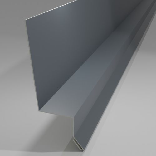 Aluminium Tropfkante über Tür/Fenster für 20 Trapez-/18 Sinusprofil Anthrazitgrau RAL 7016