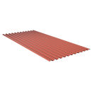 PVC Platte SINTRA 77/18 1,2mm St&auml;rke 0,9m Breite Rot-Metallic