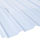 Lichtplatte PVC 35/207 für Dach und Wand Stärke 1,5 mm Breite 1,07 m glasklar-bläulich 8,00 m