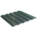 Trapezblech 35/207 Stahl Wandprofil  25my Polyester Farbbeschichtung  0,50 mm Stärke resedagrün ( RAL 6011 )