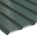 Trapezblech 35/207 Stahl Wandprofil  25my Polyester Farbbeschichtung  0,75 mm Stärke schokoladenbraun (RAL 8017)