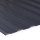 Trapezblech 20/138 Stahl Dachprofil 25my Polyester Farbbeschichtung 0,50 mm Stärke Tiefschwarz ( RAL 9005 ) mit Antitropfbeschichtung Typ 2500 g/m² Soundcontrol