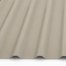 Trapezblech 20/138 Stahl Dachprofil 25my Polyester Farbbeschichtung 0,63 mm Stärke Hellelfenbein (RAL 1015 ) mit Antitropfbeschichtung Typ 1000 g/m²