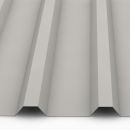 Trapezblech 35/207 Stahl Dachprofil 25my Polyester Farbbeschichtung 0,63 mm Stärke Grauweiß ( RAL 9002 ) mit Antitropfbeschichtung Typ 1000 g/m²