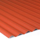 Aluminium Wellblech 76/18 Dachprofil 0,7 mm St&auml;rke 25my Polyester Farbbeschichtung