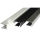 Abschlussprofil Aluminium für oberen Abschluss von Stegplatten 16 mm Stärke - 980 mm breit - perlgrim / anthrazit