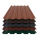Trapezblech 35/207 Stahl Dachprofil 60my PURAMID Farbbeschichtung 0,50 mm Stärke schokoladenbraun (RAL 8017 ) ohne