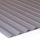 Wellblech 76/18 Stahl Wandprofil  25my Polyester Farbbeschichtung  0,50 mm Stärke weißaluminium ( RAL 9006 )