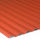Wellblech 76/18 Stahl Dachprofil  25my Polyester Farbbeschichtung  0,50 mm Stärke kupferbraun (RAL 8004 ) ohne