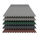 Aluminium Wellblech 76/18 Dachprofil 0,7 mm Stärke 25my Polyester Farbbeschichtung 0,7 mm - rotbraun ( RAL 8012 ) mit Antitropfbeschichtung Typ 1000 g/m²