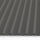 Aluminium Wellblech 76/18 Dachprofil 0,7 mm Stärke 25my Polyester Farbbeschichtung 0,7 mm - graualuminium ( RAL 9007 ) mit Antitropfbeschichtung Typ 1000 g/m²
