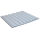 Aluminium Trapezblech 20/138 Wandprofil - 25my Polyester Farbbeschichtung -  0,7 mm Stärke weißaluminium ( RAL 9006 )