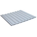 Aluminium Trapezblech 20/138 Wandprofil - 25my Polyester Farbbeschichtung -  0,7 mm Stärke graualuminium ( RAL 9007 )