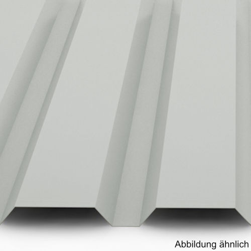 Trapezblech 35/207 Stahl Wandprofil  25my Polyester Farbbeschichtung  0,50 mm Stärke